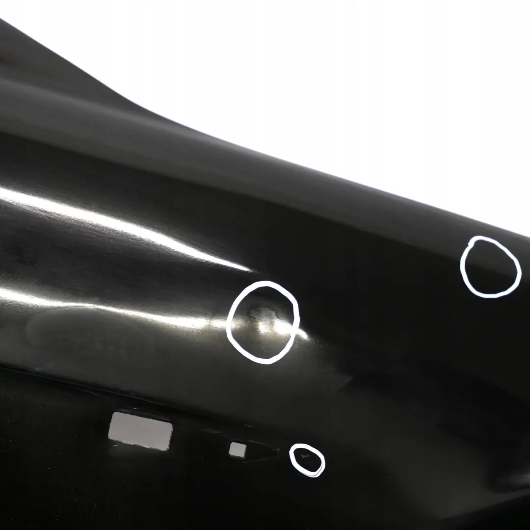 BMW E65 E66 Pannello Laterale Anteriore Destro Parafango Black Sapphire - 475 - SKU 7138474-BS - Numero di parte 7138474