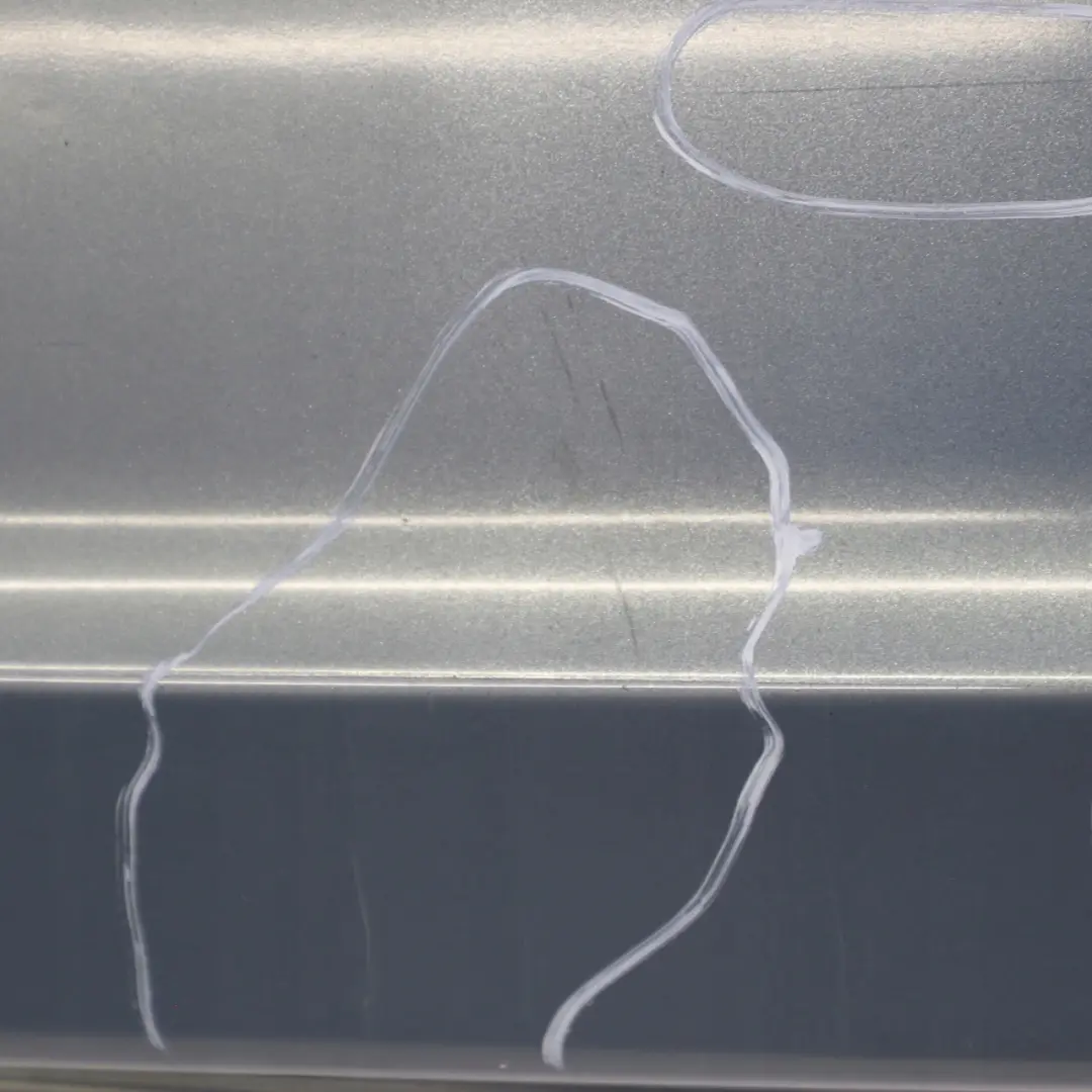  Mercedes-Benz A-Class W168 Rear Bumper Trim Panel Cumulus Grey Metallic - 757 - SKU A1688852625-CUG - Part number A1688852625