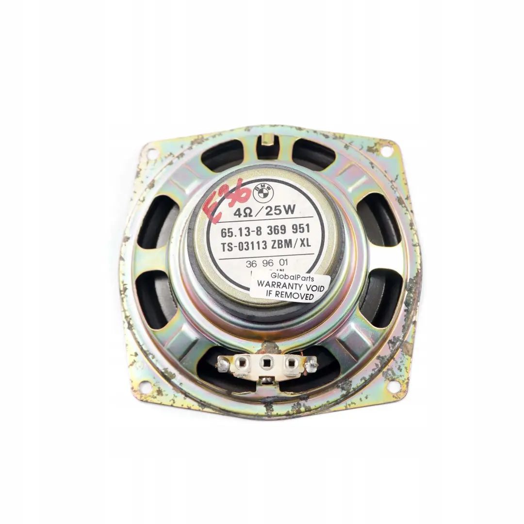 Haut-Parleur avant Gauche/Droite pour BMW 3 Z3 E36 à propos du numéro de pièce 8369951 BMW 3 Z3 E36 Haut-Parleur avant Gauche/Droite - SKU 8369951 - Numéro de pièce 8369951