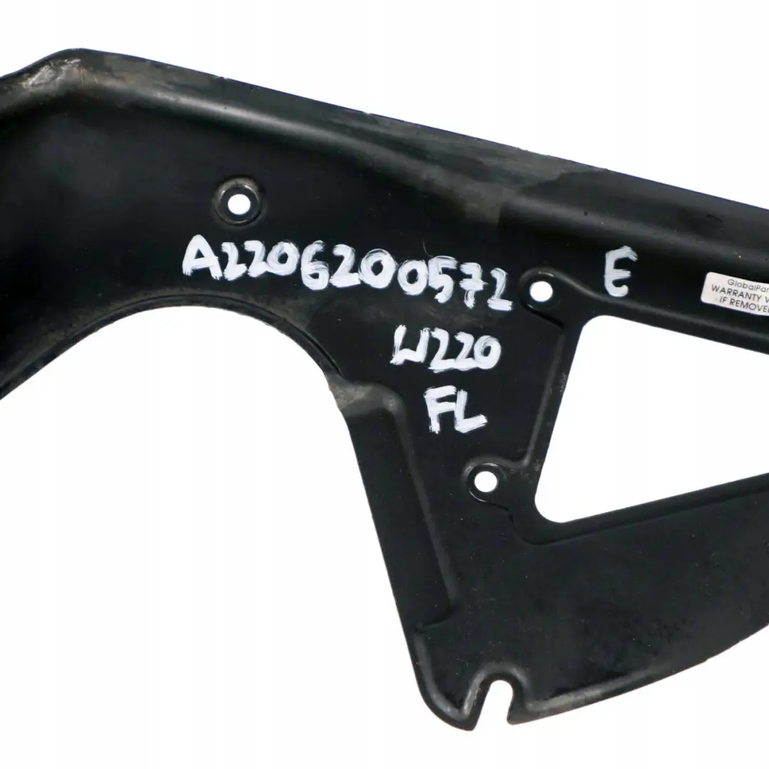 Supporto Telaio Faro Anteriore Sinistro per Mercedes S-Class W220 con numero di parte A2206200572 Mercedes S-Class W220 Supporto Telaio Faro Anteriore Sinistro - SKU A2206200572 - Numero di parte A2206200572