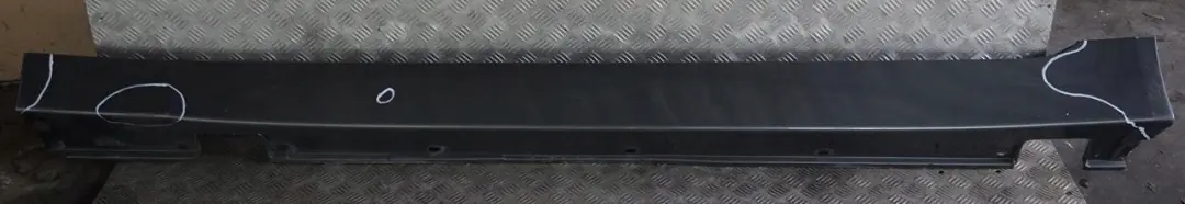BMW E60 E61 Nakładka listwa próg lewa titangrau - SKU 0150277-TGR1 - Numer Części 0150277
