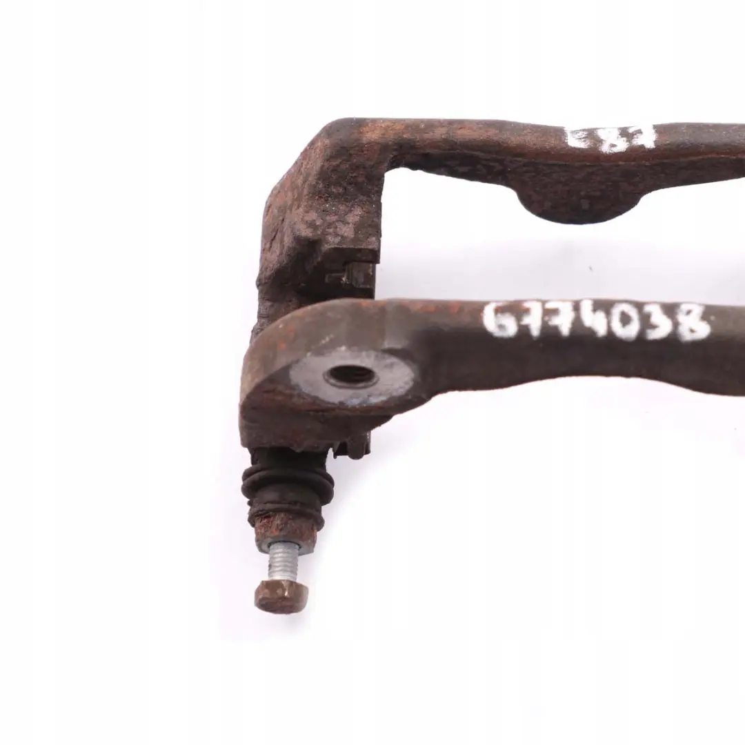 Front Left Right N/O/S Brake Caliper Carrier to BMW 1 Series E81 E87 with Part number 6766682 BMW 1 Series E81 E87 Front Left Right N/O/S Brake Caliper Carrier - SKU 6774038 - Part number 6766682
