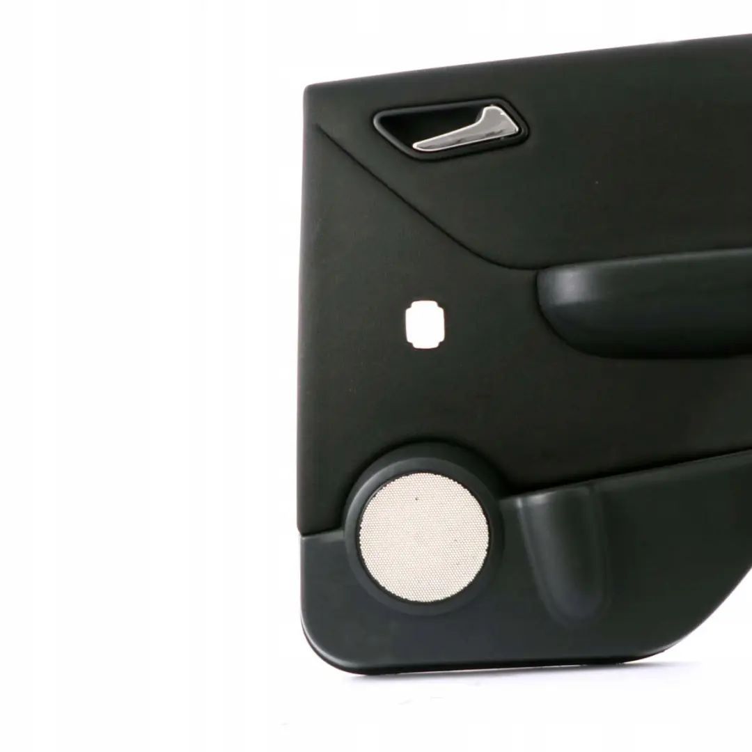 Panel Embellecedor de la Tarjeta Puerta Trasera Derecha Negra para Mercedes W169 con número de pieza A1697304470 Mercedes W169 Panel Embellecedor de la Tarjeta Puerta Trasera Derecha Negra - SKU A1697304470 - Número de pieza A1697304470