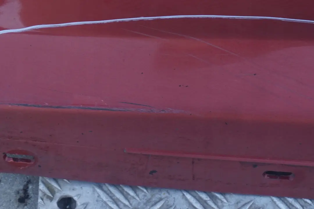 BMW E81 E82 E88 Listello Portiera Apertura Gonna SX Rosso Sedona Rosso - SKU 0036143-SED - Numero di parte 0036143
