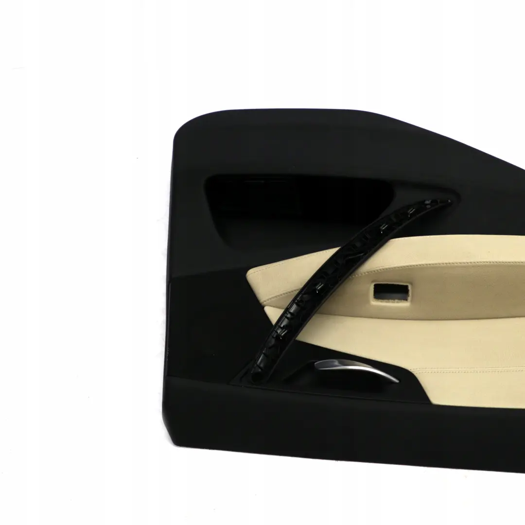 BMW E83 LCI Rear Left Door Card Lining Trim Leather Nevada Oyster - SKU 3453429 - Número de pieza 3453429