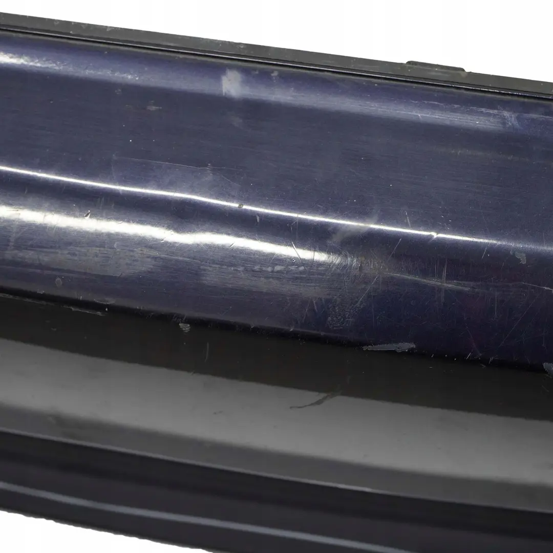 BMW 5 Series E60 LCI 1 Saloon Rear Bumper PDC Monacoblau Monaco Blue - A35 - SKU 0422349-MB1 - Part number 0422349