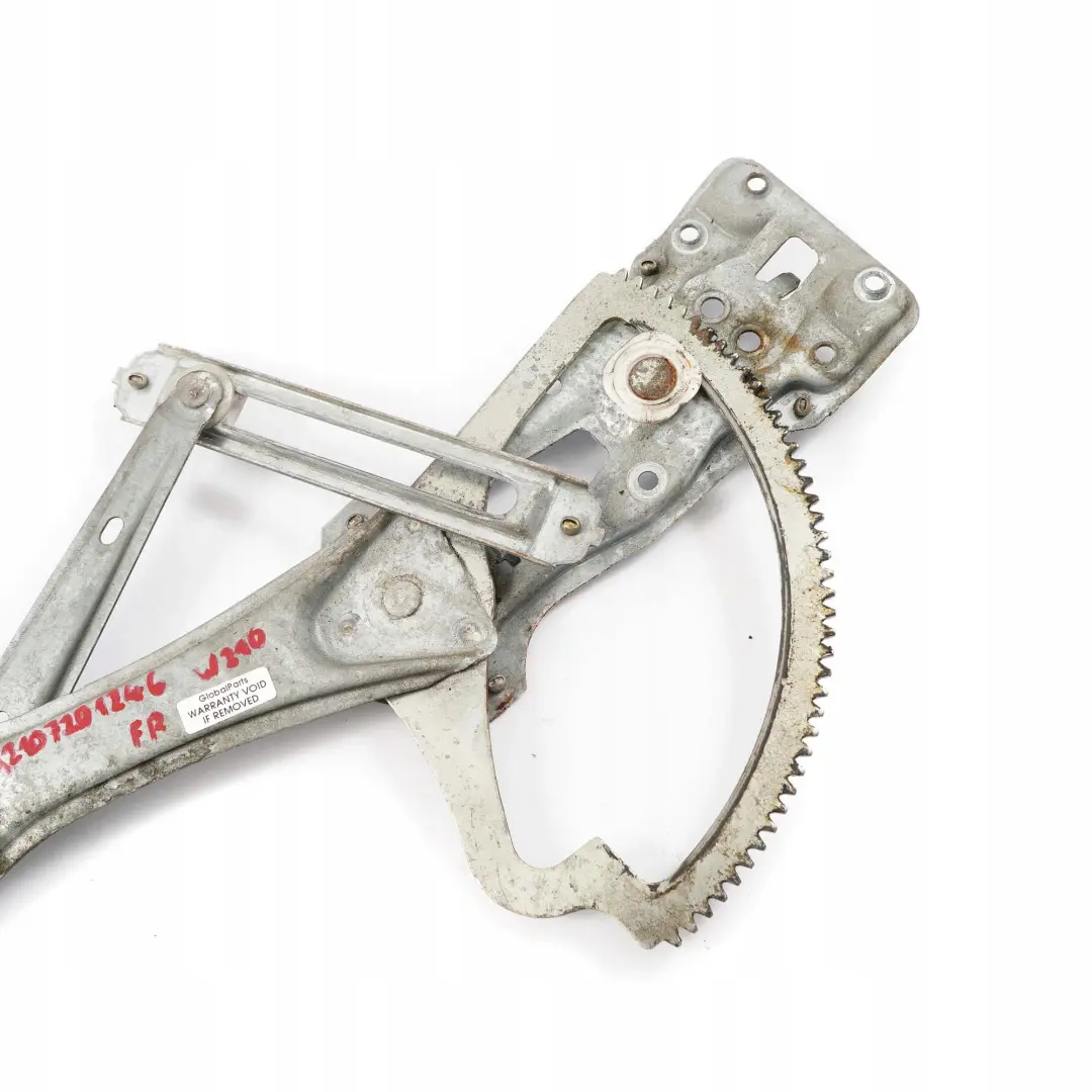 Mercedes-Benz E-Class W210 Front Right O/S Door Window Regulator Lifter to with Part number A2107201246 Mercedes-Benz E-Class W210 Front Right O/S Door Window Regulator Lifter - SKU A2107201246 - Part number A2107201246