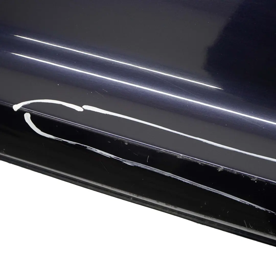 BMW 5 Series E60 LCI 1 Saloon Rear Bumper PDC Monacoblau Monaco Blue - A35 - SKU 0422349-MB1 - Part number 0422349
