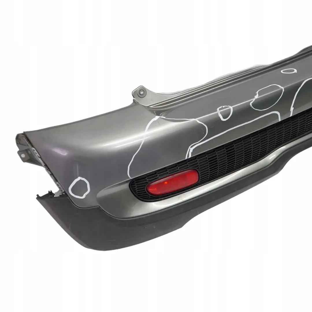 Mini Cooper S R56 R57 Stossfänger Hinten Dark Silver Silber - 871 - SKU 0430252-DS6 - Teilenummer 0430252