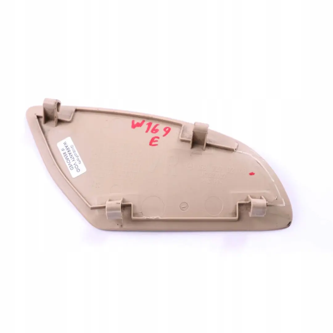 Puerta Delantera Derecha Unidad De Control Tapa Embellecedor Beige para Mercedes W169 con número de pieza A1697270248 Mercedes W169 Puerta Delantera Derecha Unidad De Control Tapa Embellecedor Beige - SKU A1697270248 - Número de pieza A1697270248