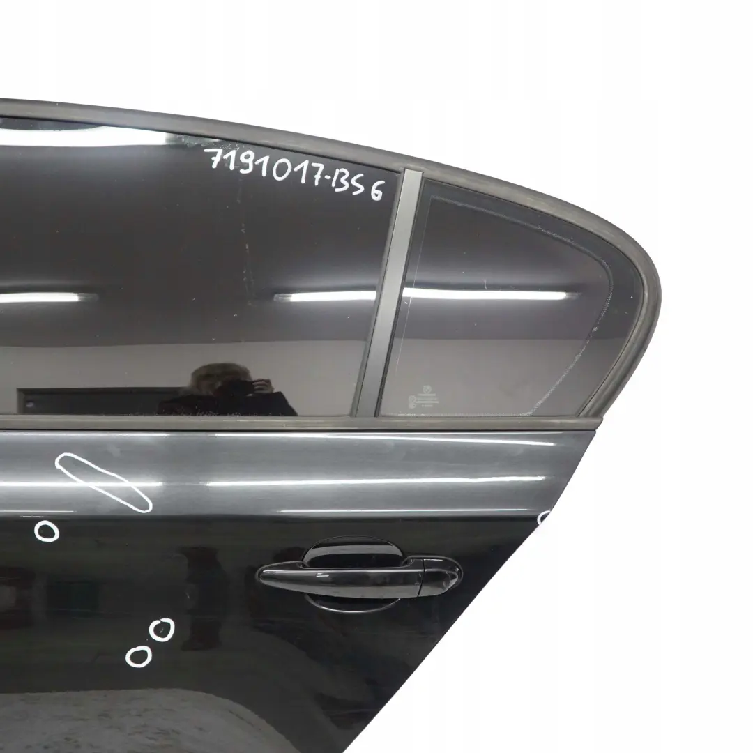 BMW 1 Series E87 6 Door Rear Left N/S Black Sapphire Metallic - 475 - SKU 7191017-BS6 - Part number 7191017