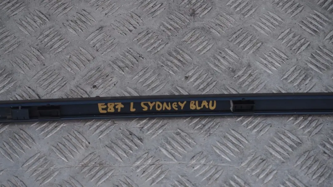 BMW 1 Series E81 E87 E87N Left Roof Moulding Railing Gutter N/S Sydneyblau Blue - SKU 0032701-SYD - Part number 0032701