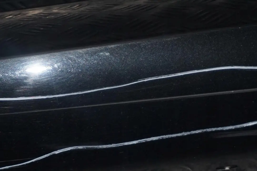 BMW 1 E87 M Sport Sill Strip Side Skirt Left N/S Sparkling Graphite - A22 - SKU 0033557-SG - Part number 0033557