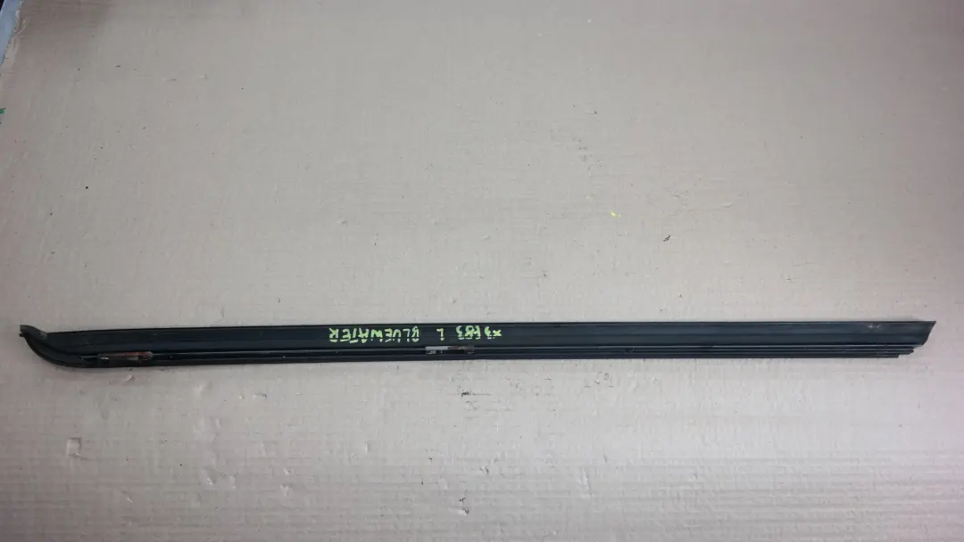 BMW X3 Series E83 Front Left N/S Windscreen Drip Moulding Trim Bluewater Blue - SKU 0403317-WB - Part number 0403317