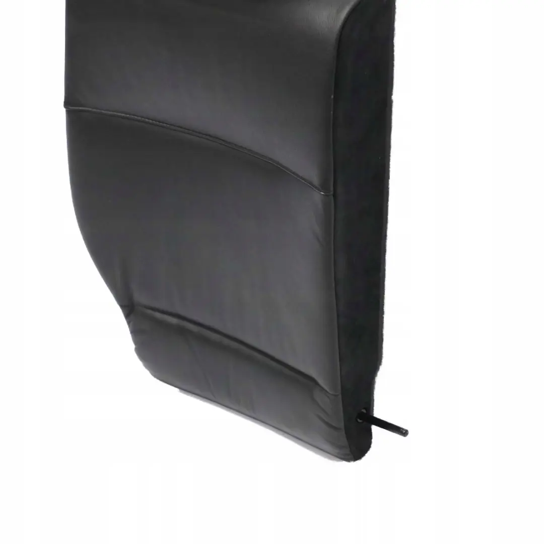 BMW 3 E46 Touring Rear Seat Right O/S Backrest Cover Leather Montana Schwarz - SKU 8258196 - Part number 8258196