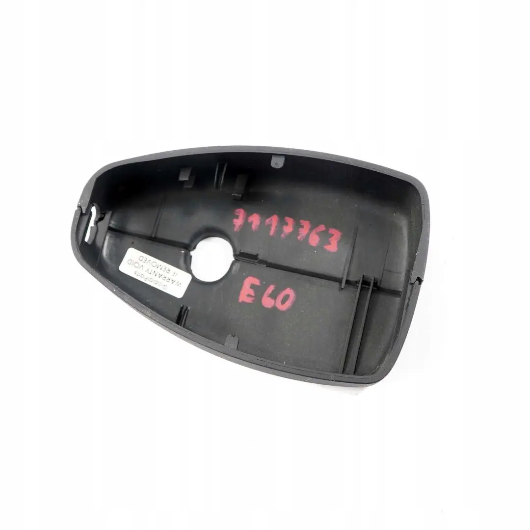 Set Copertoni Spiegelfuss Nero per BMW E60 E61 E65 con numero di parte 7117763 BMW E60 E61 E65 Set Copertoni Spiegelfuss Nero - SKU 7117763 - Numero di parte 7117763