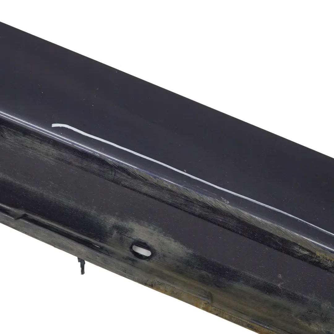 BMW 5 E60 E61 LCI 2 Door Sill Cover Side Skirt Right O/S Monacoblau Blue - A35 - SKU 0422465-MB2 - Part number 0422465