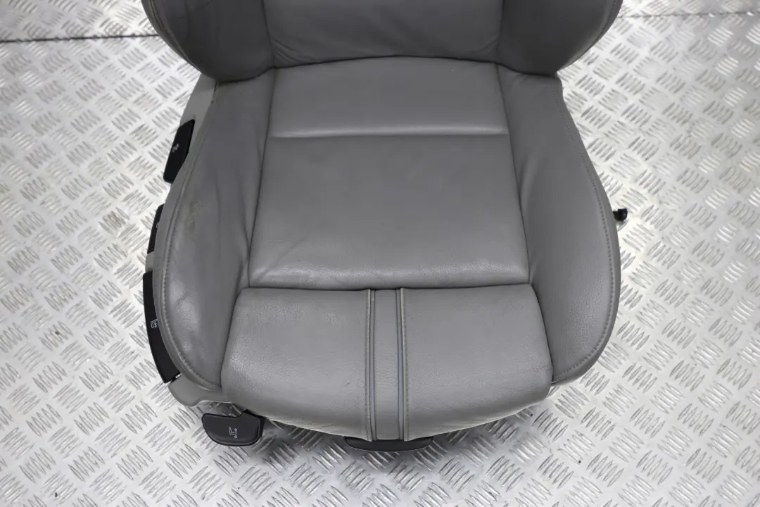 Front Left N/S Sports Leather Seat Ambiente Grey to BMW X3 Series E83 with Part number 3412155 BMW X3 Series E83 Front Left N/S Sports Leather Seat Ambiente Grey - SKU 3412155 - Part number 3412155