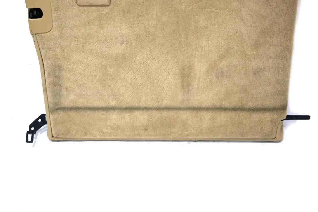 BMW 5 Series E61 Touring Rear Left N/S Seat Back Cover Backrest Beige Leather - SKU 7125231 - Part number 7125231