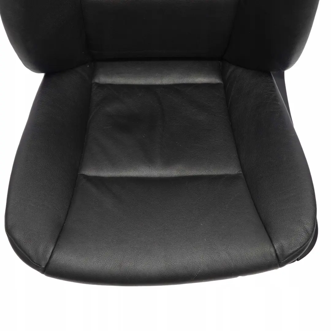 Leather Front Left N/S Seat Passenger Side to BMW 5 Series E60 E61 Black with Part number 7249321 BMW 5 Series E60 E61 Black Leather Front Left N/S Seat Passenger Side - SKU rhd-7249321-3 - Part number 7249321