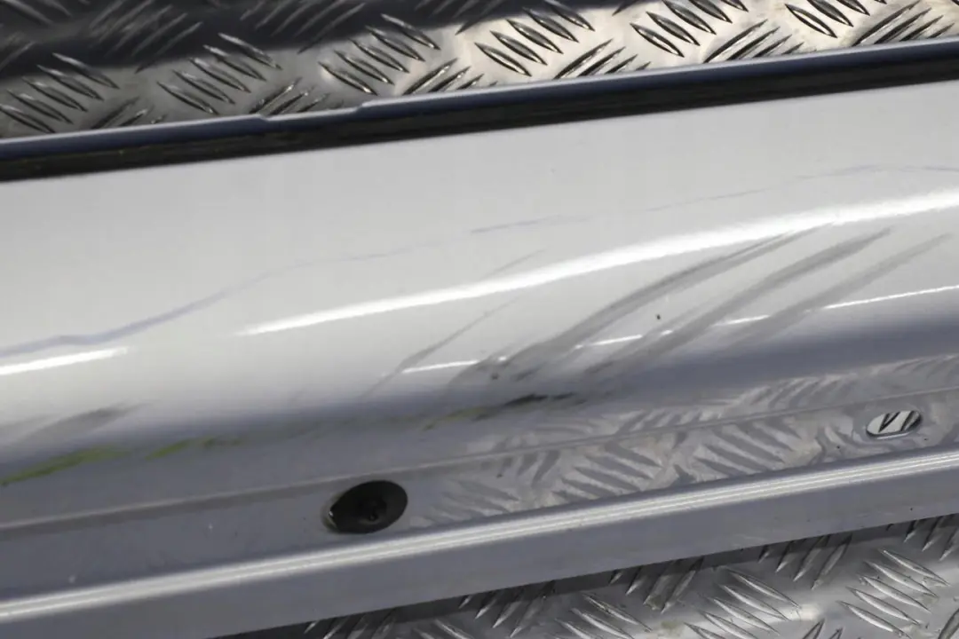 Mercedes S-Class W220 Door Sill Side Cover Skirt Right O/S Chalcedonblau Blue - SKU A2206980254-QB - Part number A2206980254