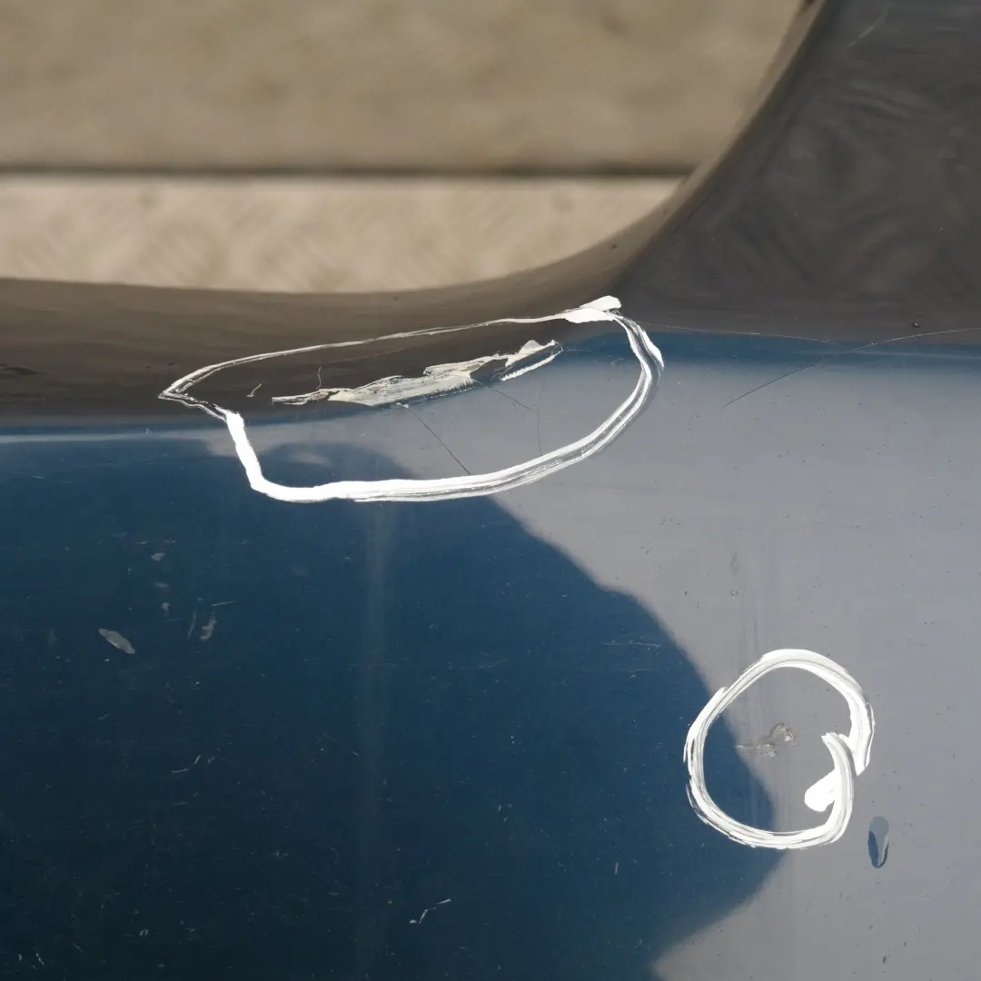 BMW 3 Series 1 E90 Saloon Rear Bumper PDC Mysticblau Mystic Blue Metallic - A07 - SKU 0033194-MYS1 - Part number 33194