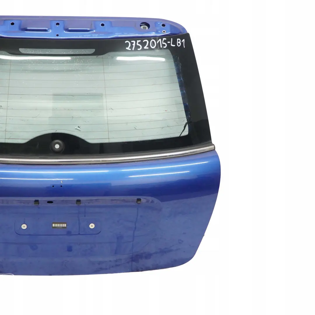 Trunk Lid Tailgate Boot Lid Lightning Blue Metallic - A63 to Mini Cooper R56 with Part number 2752015 Mini Cooper R56 Trunk Lid Tailgate Boot Lid Lightning Blue Metallic - A63 - SKU 2752015-LB1 - Part number 2752015