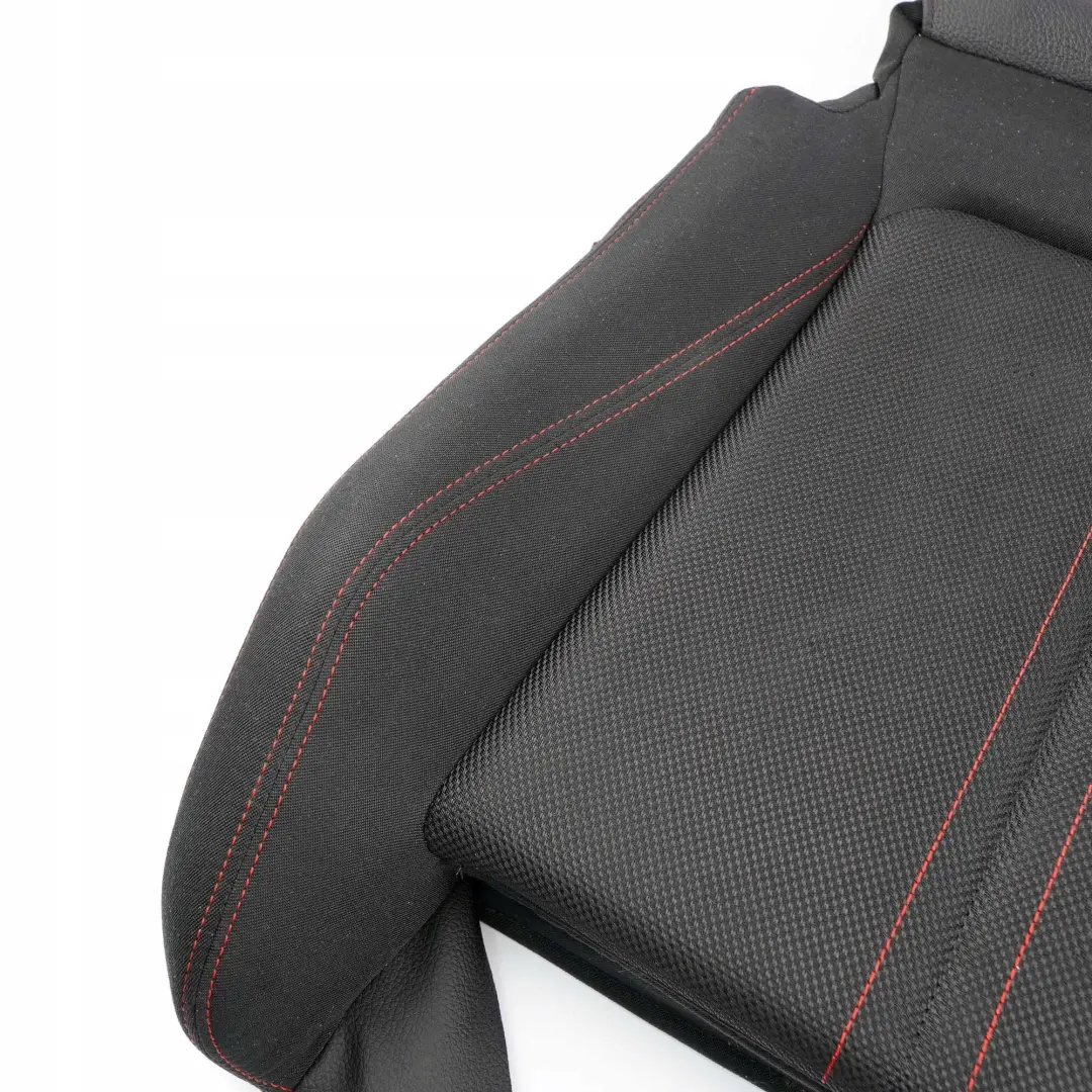 BMW 1 3 F20 F30 LCI Front Left Right Sport Seat Cover Cloth Anthracite Red - SKU 7475397 - Part number 7475397