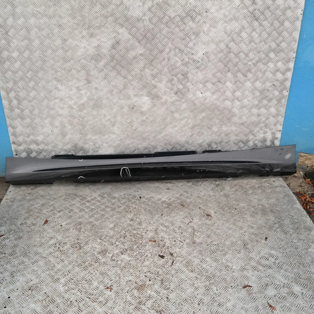 BMW 1 SERIES E87N LCI Sill strip side skirt left N/S Black Sapphire Metallic 475 - SKU 0036145-BS8 - Part number 51770036145