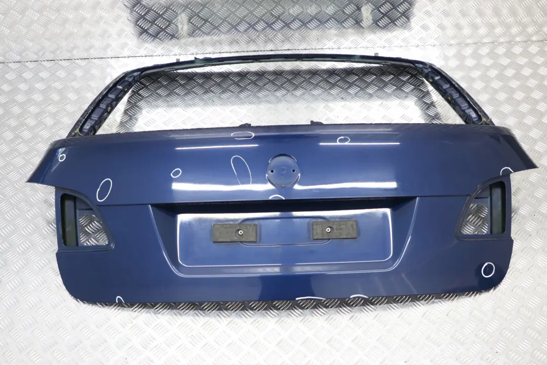 Trunk Boot Lid Mysticblau Mystic Blue Metallic - A07 to BMW 5 E61 Touring Tailgate with Part number 7130799 BMW 5 E61 Touring Tailgate Trunk Boot Lid Mysticblau Mystic Blue Metallic - A07 - SKU 7130799-MYS - Part number 7130799