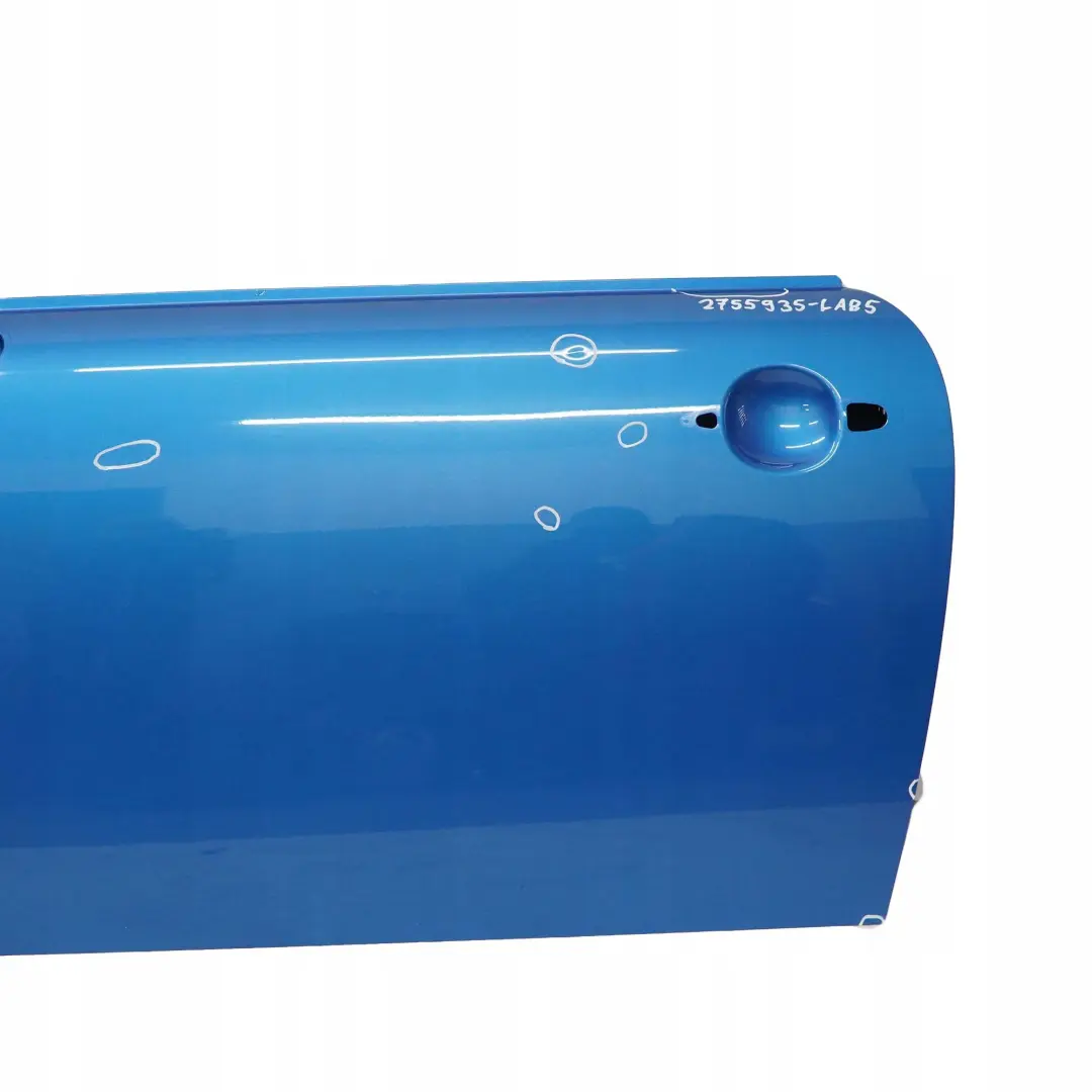 Puerta Delantera Izquierda Laser Blue Metallic - A59 para Mini 5 R55 R56 R57 R58 con número de pieza 2755935 Mini 5 R55 R56 R57 R58 Puerta Delantera Izquierda Laser Blue Metallic - A59 - SKU 2755935-LAB5 - Número de pieza 2755935