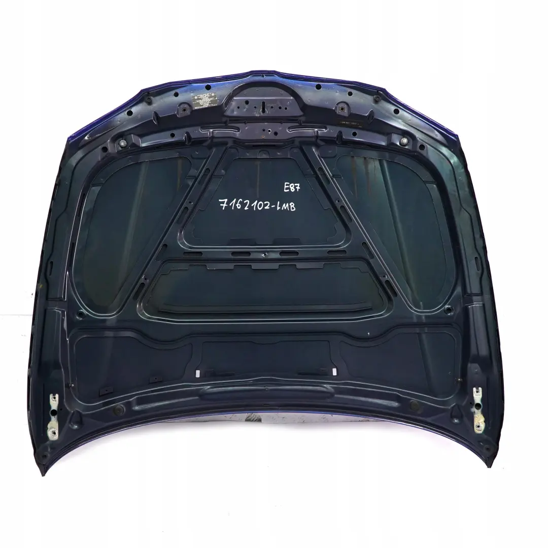 BMW E81 E87 Maska pokrywa silnika Le mans blau - SKU 7162102-LMB - Numer Części 4162 7162102