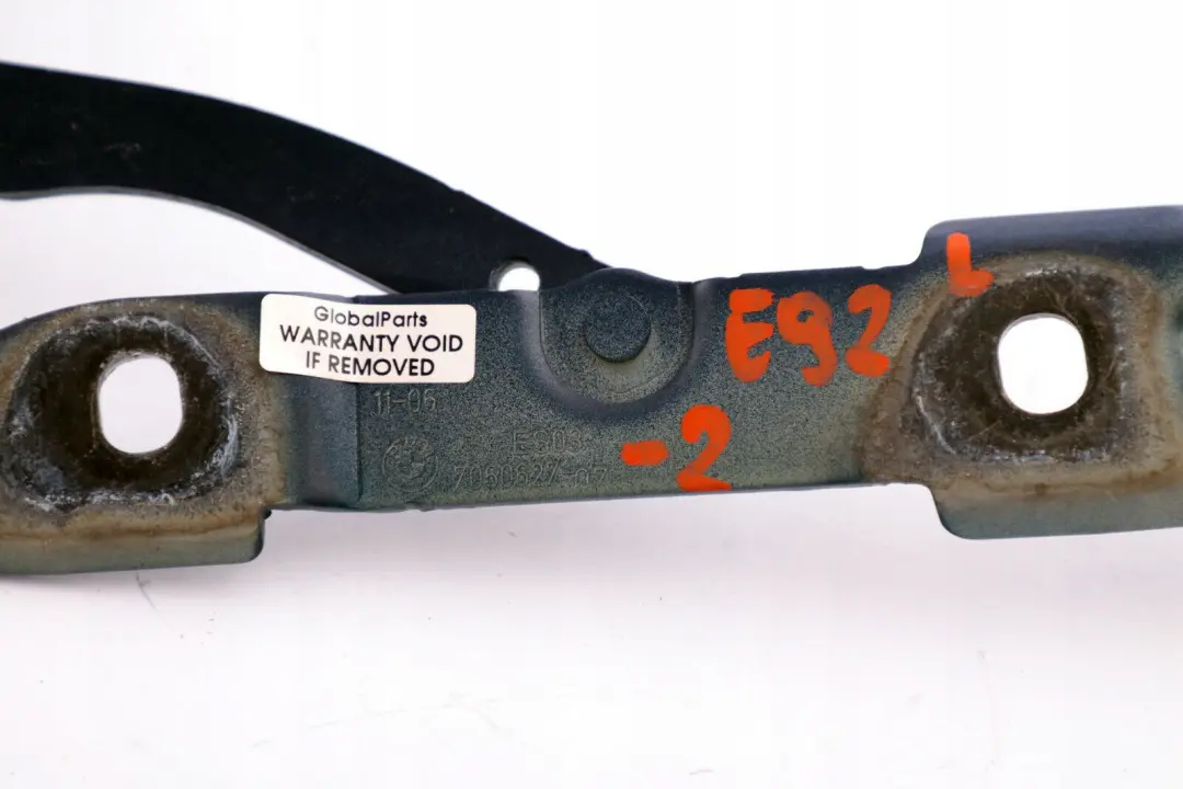 Zawias klapy bagażnika tył lewy blue do BMW E90 E92 o numerze 7060627 BMW E90 E92 Zawias klapy bagażnika tył lewy blue - SKU 7060627-2 - Numer Części 7060627