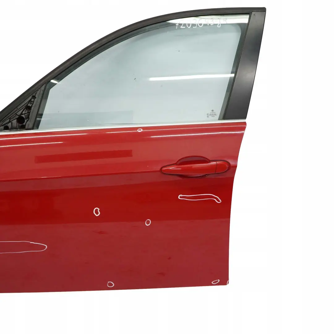 BMW E90 E91 Porte avant Gauche Rouge Japon Rouge - 438 - SKU 7203643-JR - Numéro de pièce 7203643