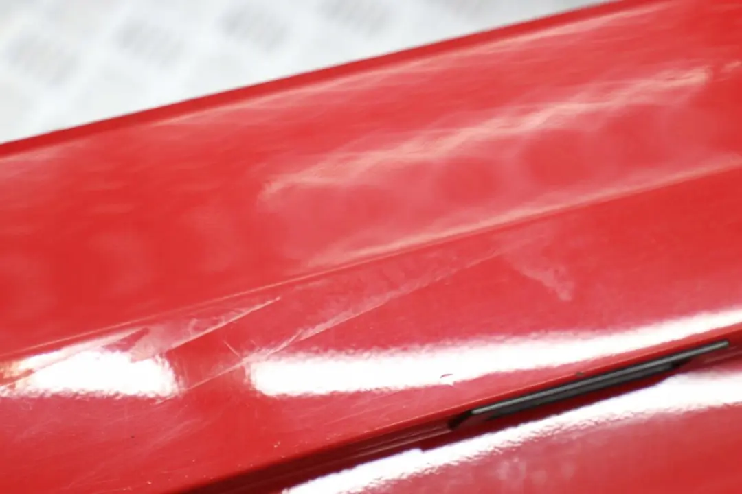 BMW Z4 Series E85 1 Convertible Rear Bumper Trim Panel Hellrot Bright Red - 314 - SKU 0034437-HELL1 - Part number 0034437