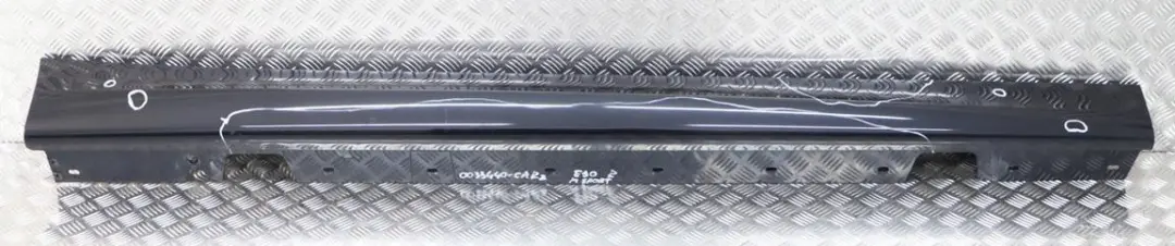 BMW E90 E91 2 M Sport Sill Strip Faldon Lateral Derecho Carbonschwarz Negro 416 - SKU 0033440-CAR2 - Número de pieza 0033440