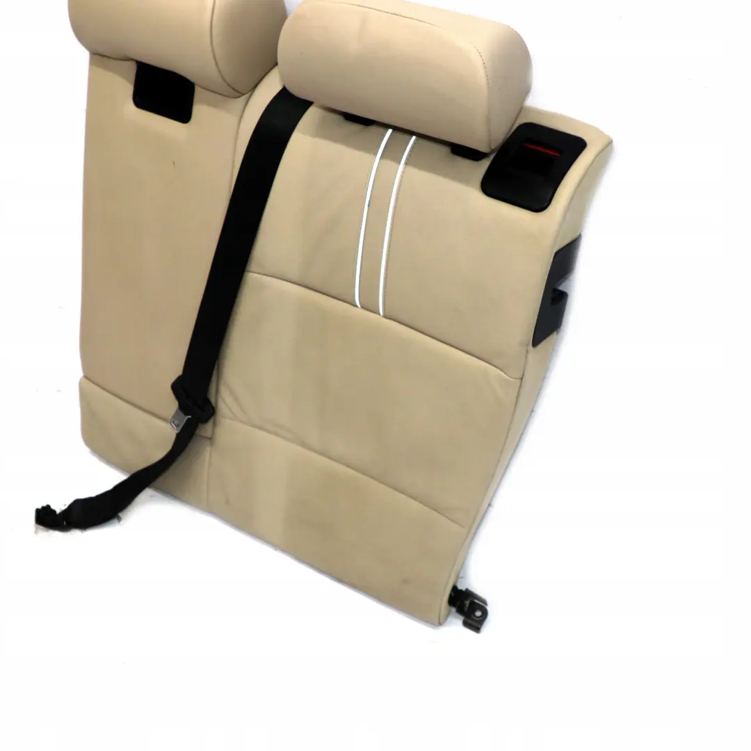BMW LCI Trasero Izquierdo Interior Funda Asiento Respaldo Cuero Nevada Oyster - SKU 3453335 - Número de pieza 3453335