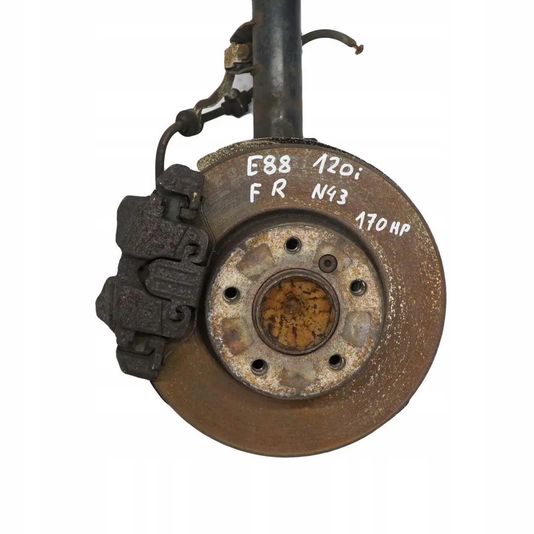 N43 Delantero Derecho Suspension Pierna Eje Freno Disco para BMW E88 Cabrio 120i con número de pieza 6786026 BMW E88 Cabrio 120i N43 Delantero Derecho Suspension Pierna Eje Freno Disco - SKU 6786026-1 - Número de pieza 6786026