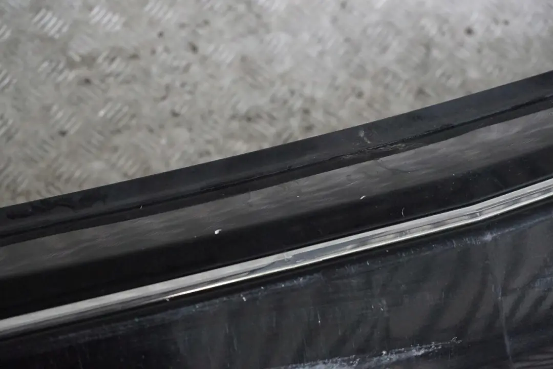 Bumper Trim Panel Obsidian Black - 197U to Mercedes CLC CL203 Rear with Part number A2038801540 Mercedes CLC CL203 Rear Bumper Trim Panel Obsidian Black - 197U - SKU A2038801540-OB - Part number A2038801540