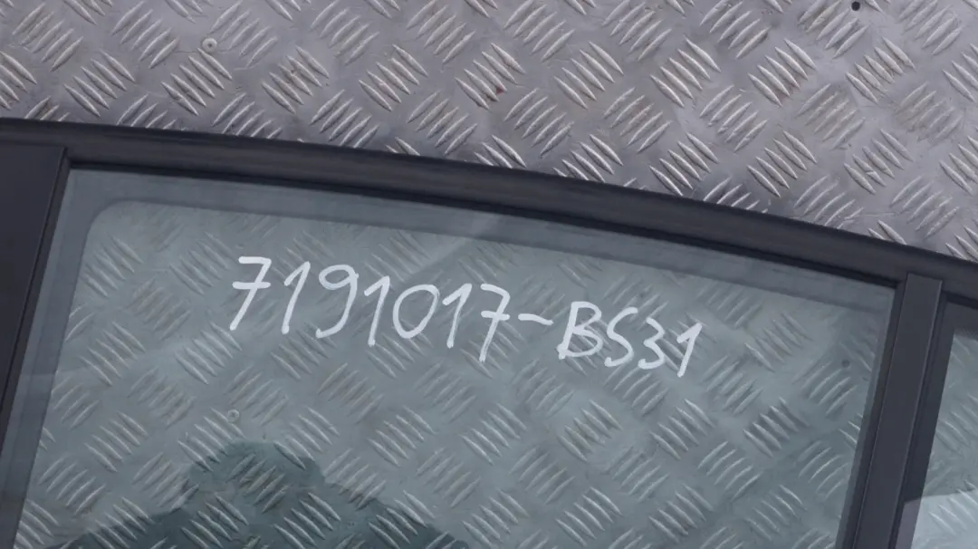 BMW 1 SERIES E87 E87N Door Rear Left N/S Black Sapphire Metallic - 475 - SKU 7191017-BS31 - Part number 7191017