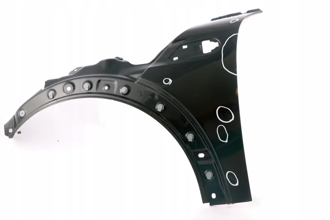 Błotnik lewy Astro Black A25 do MINI Cooper R56 o numerze 2754725 MINI Cooper R56 Błotnik lewy Astro Black A25 - SKU 2754725-ASB12 - Numer Części 2754725