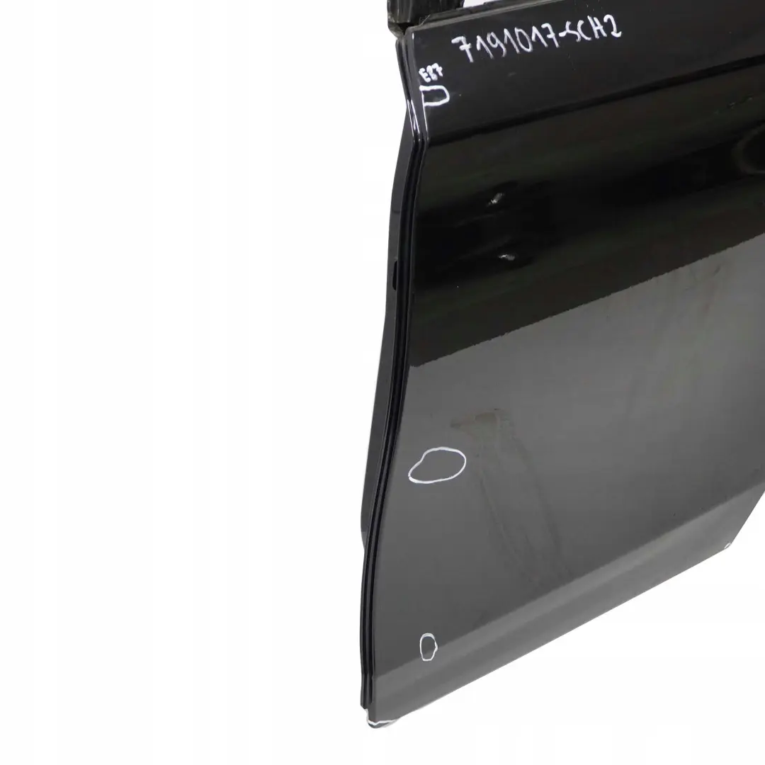BMW 1 SERIES 1 E87 E87N Door Rear Left N/S Schwarz 2 Black II - 668 - SKU 7191017-SCH1 - Part number 7191017
