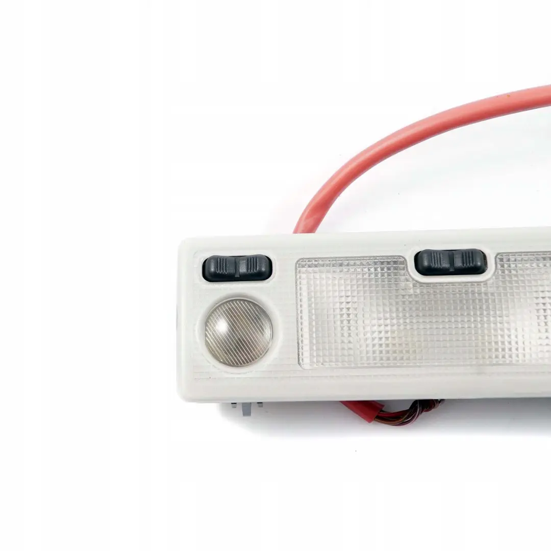 Techo Interior Trasero Luz Central De Lectura Gris para BMW E36 con número de pieza 8361616 BMW E36 Techo Interior Trasero Luz Central De Lectura Gris - SKU 8361616 - Número de pieza 8361616