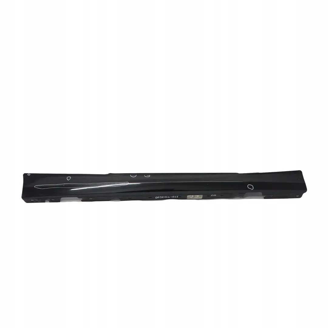 BMW E87 LCI Listello Portiera Apertura Gonna Dx Black Zaffiro - SKU 0036144-BS7 - Numero di parte 51770036144