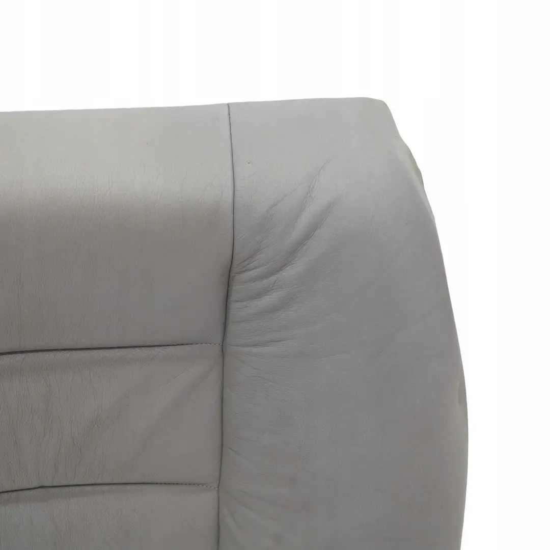 Bench Backrest Cover Light Grey Leather Montana to BMW 3 E36 Saloon Rear Seat with Part number 8180582 BMW 3 E36 Saloon Rear Seat Bench Backrest Cover Light Grey Leather Montana - SKU 8180582 - Part number 8180582