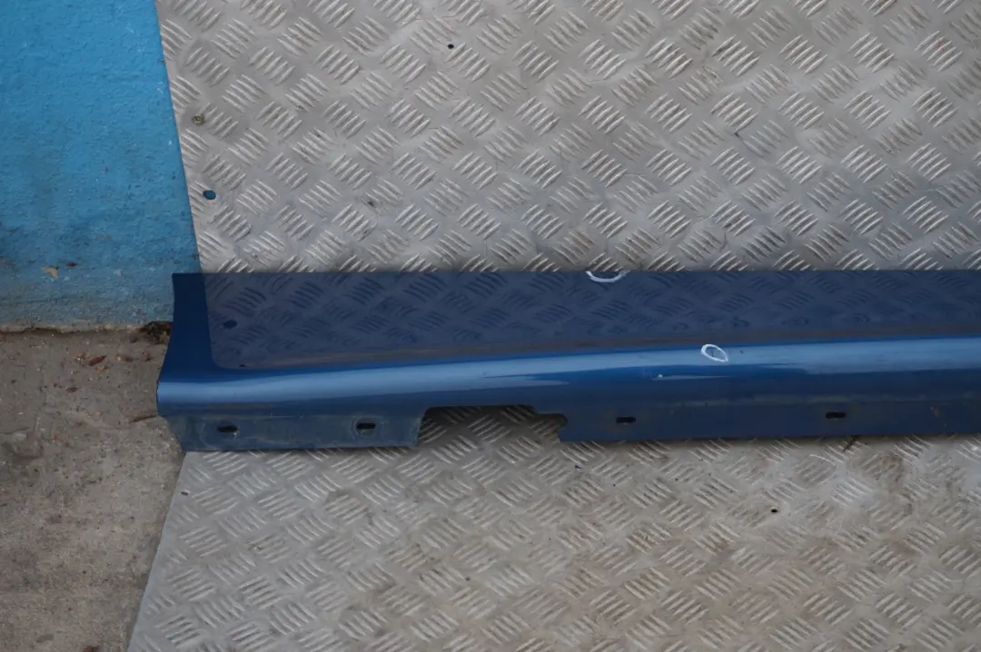 BMW E87 Listello Portiera Apertura Gonna Destra Blu Sydney Metallizzato A19 - SKU 0032948-SYD6 - Numero di parte 32948