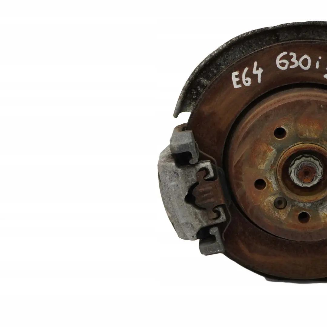 BMW 6 E63 E64 630i N52 Suspensión Trasera Derecha Cubo Pata Disco Pinza Freno - SKU 6763120-7 - Número de pieza 6754558