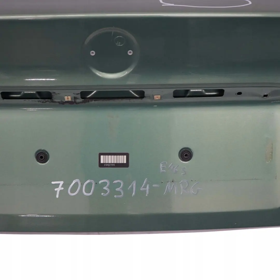Klapa tylna tył bagażnika Meergruen do BMW E46 Sedan o numerze 7003314 BMW E46 Sedan Klapa tylna tył bagażnika Meergruen - SKU 7003314-MRG - Numer Części 7003314