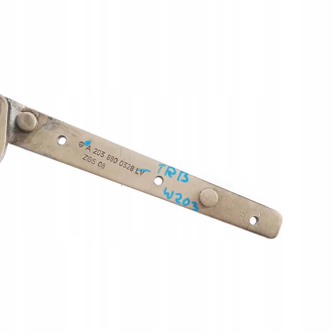 Mercedes-Benz C-Class W203 Hinge Left N/S Bonnet Front Travertine Beige 693 to with Part number A2038800328 Mercedes-Benz C-Class W203 Hinge Left N/S Bonnet Front Travertine Beige 693 - SKU A2038800328-TRB - Part number A2038800328