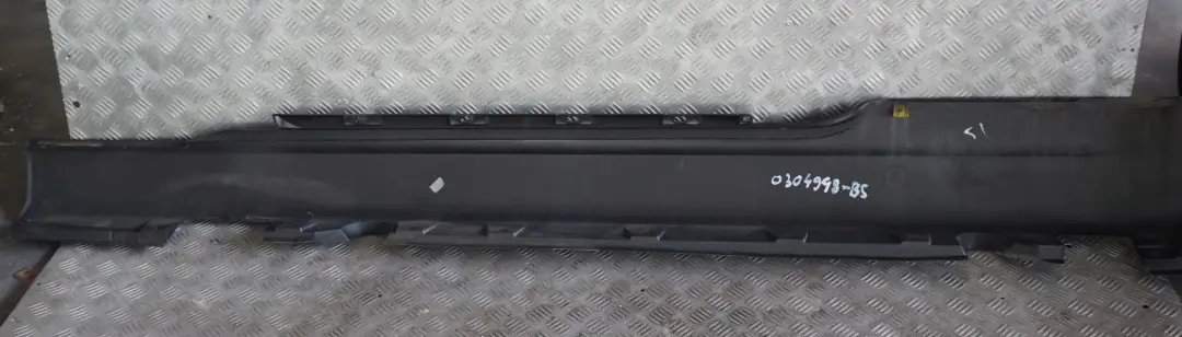 BMW 6 Series E63 E64 Door Sill Side Cover Skirt Right O/S Black Sapphire - 475 - SKU 0304948-BS - Part number 0304948